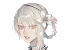 kaine-nier-replicant-hdb-cheveux-blanc