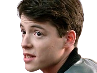 ferris bueller folle journee matthew broderick jeune homme brun acteur vingtaine