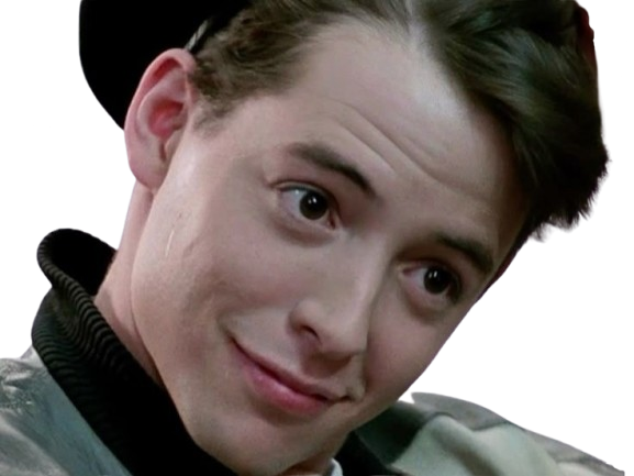 ferris bueller folle journee matthew broderick jeune homme brun acteur vingtaine