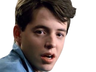 ferris bueller folle journee matthew broderick jeune homme brun acteur vingtaine