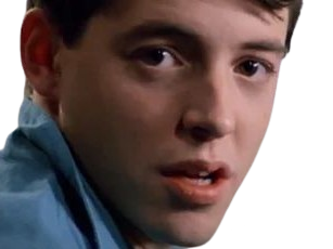 ferris bueller folle journee matthew broderick jeune homme brun acteur vingtaine