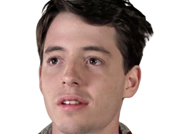 ferris bueller folle journee matthew broderick jeune homme brun acteur vingtaine