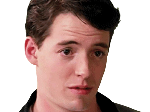 ferris bueller folle journee matthew broderick jeune homme brun acteur vingtaine