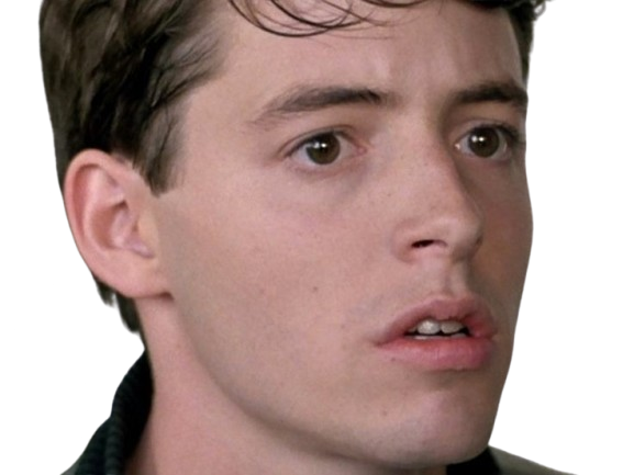 ferris bueller folle journee matthew broderick jeune homme brun acteur vingtaine