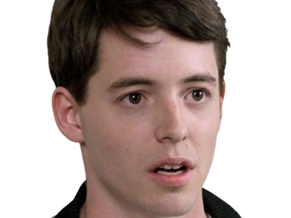 ferris bueller folle journee matthew broderick jeune homme brun acteur vingtaine