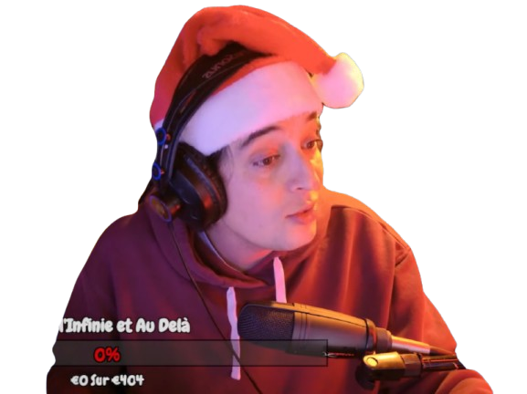 zioclo zioclodie stream streamer joyeux noel bonnet
