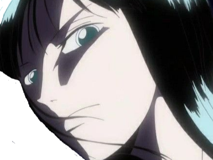 nico robin one piece cheveux noir yeux bleu frange ninon fic bloop