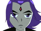 raven-teen-titans-violet-pourpre-dc-comics-demi-demone-trichoporphyree-indigo