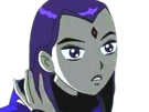 raven-teen-titans-violet-pourpre-dc-comics-demi-demone-trichoporphyree-indigo