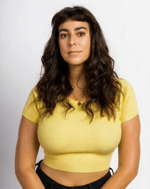 amanda lehan canto milfed volupt smosh actress celeb people busty breast tit spud comedy tvshow