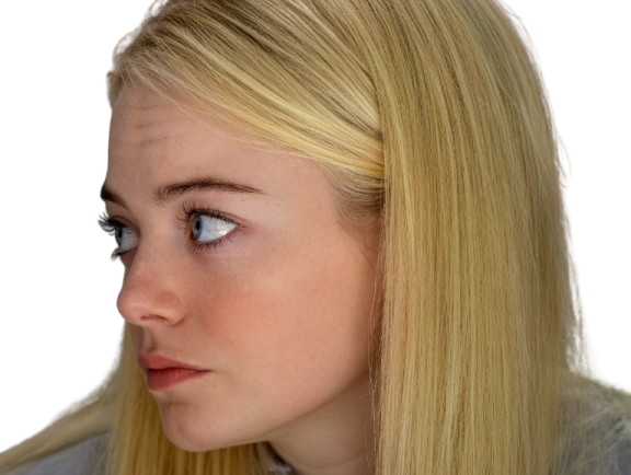 Sticker annie landsberg maniac serie emma emily jean stone actrice productrice americaine blonde femme lunettes cigarette par PubliusOvidius