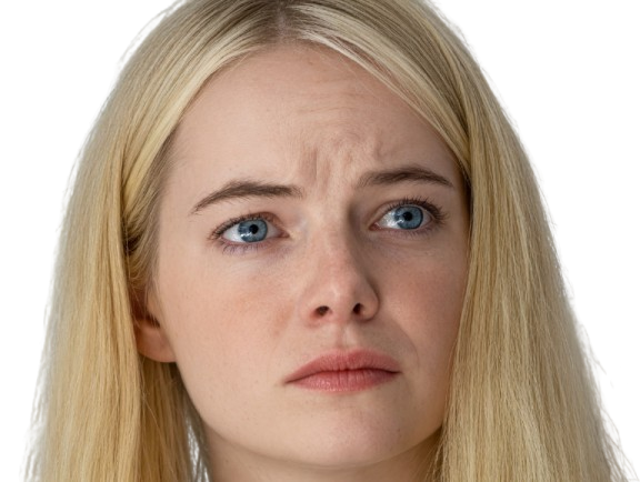 Sticker annie landsberg maniac serie emma emily jean stone actrice productrice americaine blonde femme lunettes cigarette par PubliusOvidius