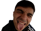 pedri-pedro-gonzalez-lopez-canarien-espagnol-iles-canaries-las-palmas-espagne-grimace-langue-bleuh-lick
