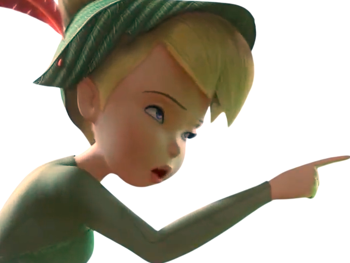Sticker fee clochette tinkerbell peter pan par Hapi_meal