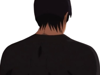 toji fushiguro jjk jujutsu kaisen jean du bellay cheveux noir cicatrice fic bloop