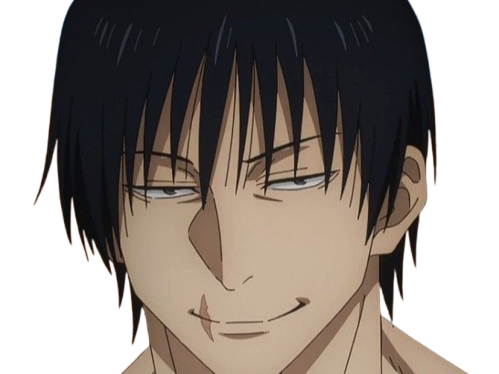 toji fushiguro jjk jujutsu kaisen jean du bellay cheveux noir cicatrice fic bloop