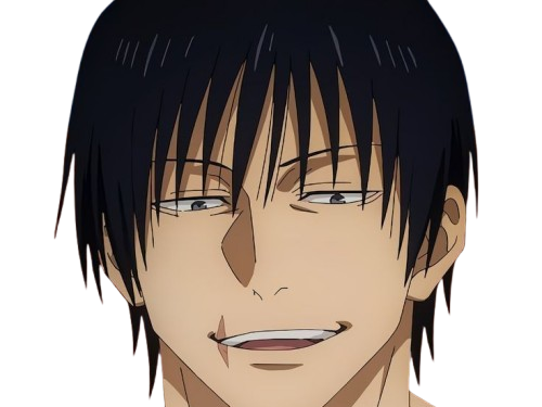 toji fushiguro jjk jujutsu kaisen jean du bellay cheveux noir cicatrice fic bloop