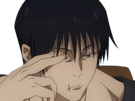 toji-fushiguro-jjk-jujutsu-kaisen-jean-du-bellay-cheveux-noir-cicatrice-fic-bloop