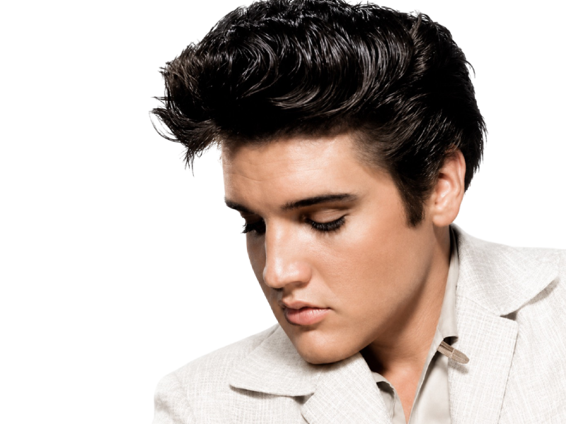 elvis presley jeune the king bg rock roll regard alain presse lait