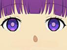fern-frieren-cheveux-indigo-yeux-violet-frange-lieden-digitale-fic-bloop