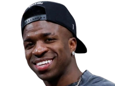 vinicius junior vinijr vini casquette aura flow goatesque brazil bresilien sourire happy charisme colgate street