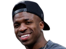 vinicius-junior-vinijr-vini-casquette-aura-flow-goatesque-brazil-bresilien-sourire-happy-charisme-colgate-street