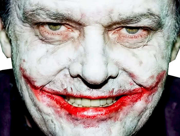 joker dc comics jack nicholson rire demon fou psy degenere crime batman bruce mort batard
