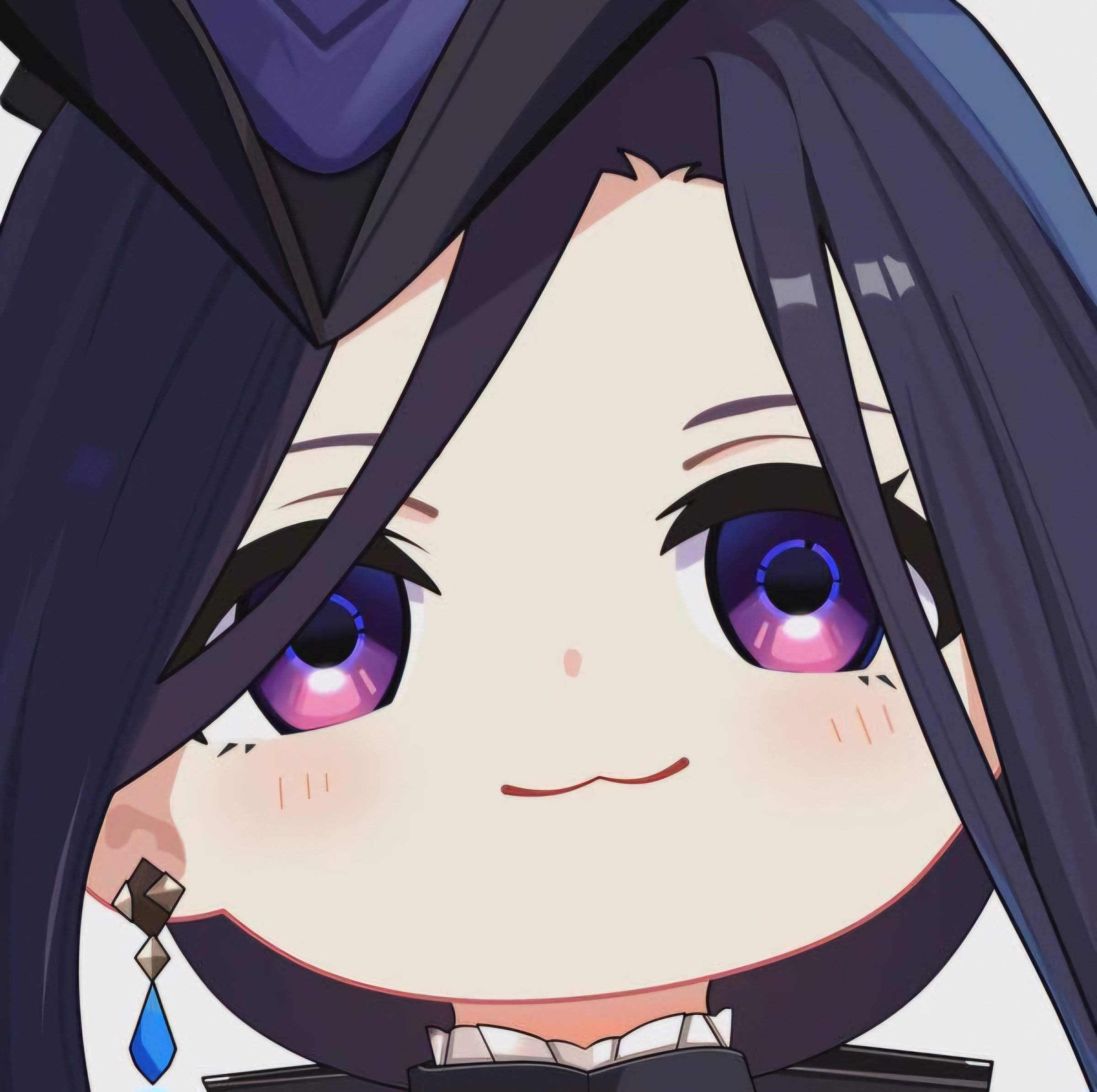 clorinde clorincee genshin impact fontaine electro chibi
