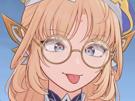 genshin-impact-nicole-niconne-tete-lunettes-bouffonne-langue