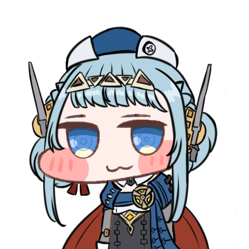 nod krai genshin impact ineffa aino clank chibi smug