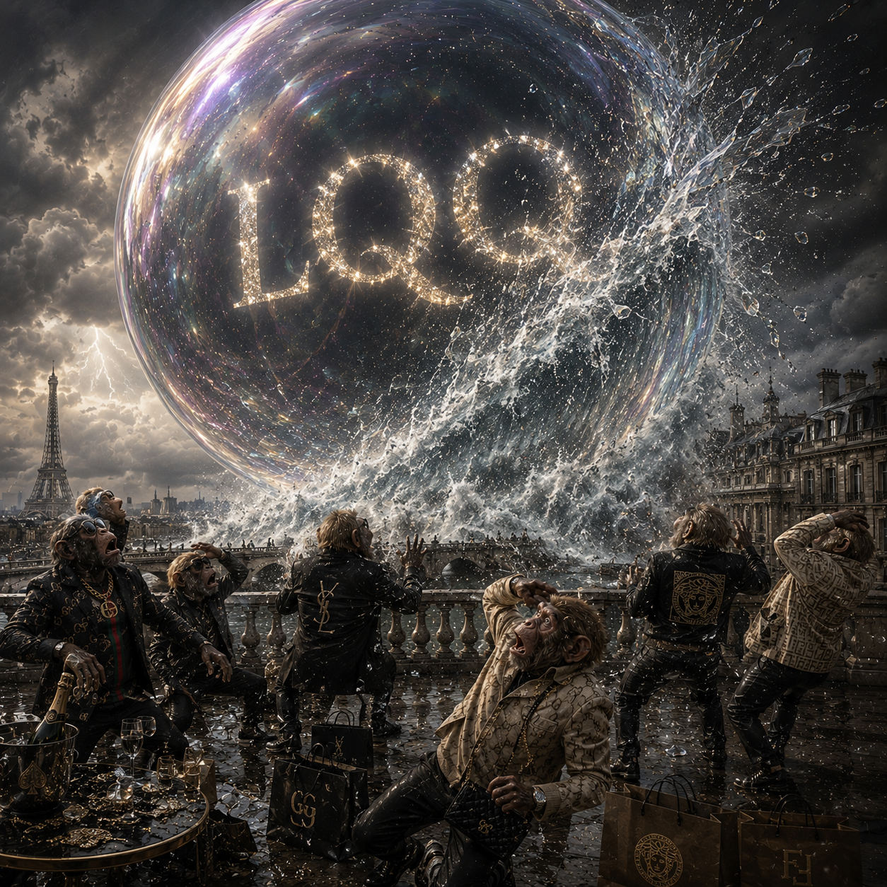 lqq bulle explosion luxix