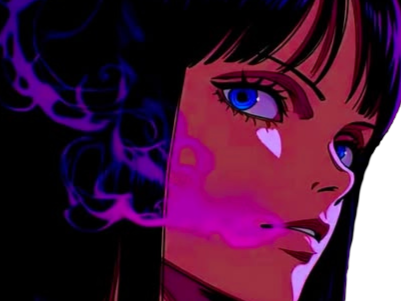 nico robin one piece ninon cheveux noir frange yeux bleu fic bloop