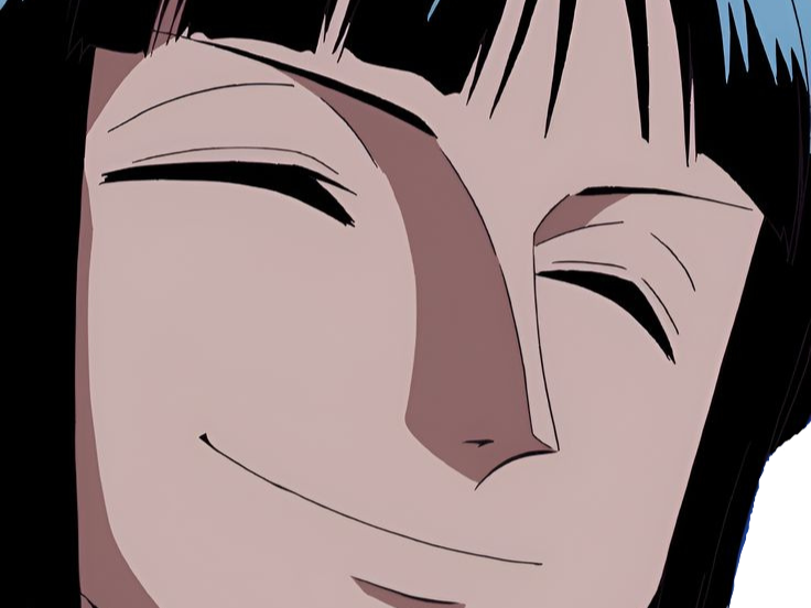 nico robin one piece ninon cheveux noir frange yeux bleu fic bloop