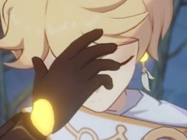 aether mc traveler genshin impact facepalm main fraude