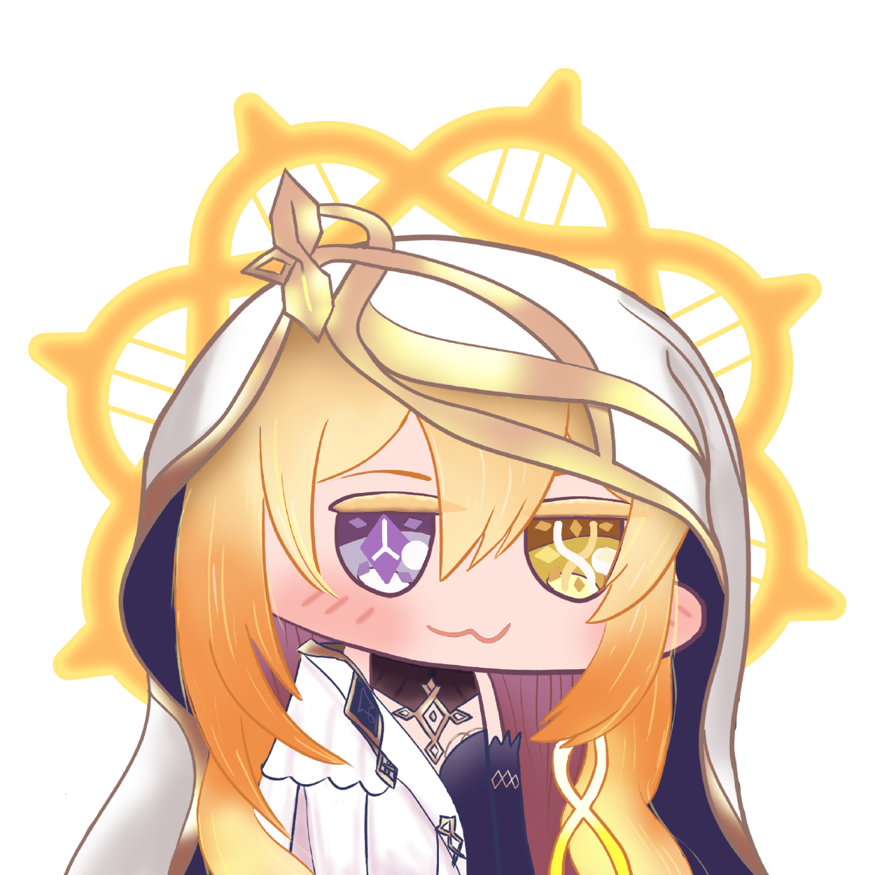 genshin impact chibi rhinedottir hexenzirkel teyvat pecheurs pecheresses
