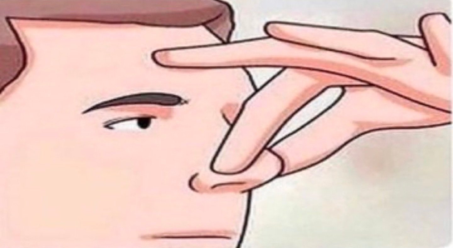 puer odeur sale sentir sniffer respirer pincer nez puanteur