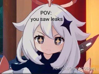 paimon genshin impact enervee pov leaks leak hoyo lab