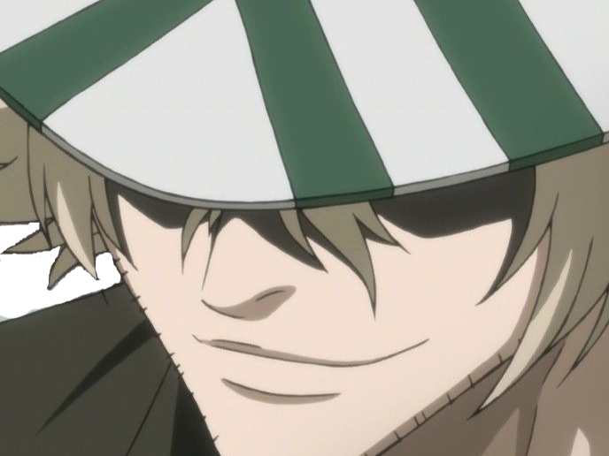 urahara kisuke bleach chapeau vert blond fic bloop
