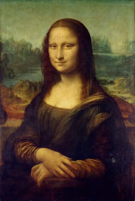 mona vinci joconde hidalgo eiffel seine louvre tablo print artist portrait piper boca suck blow