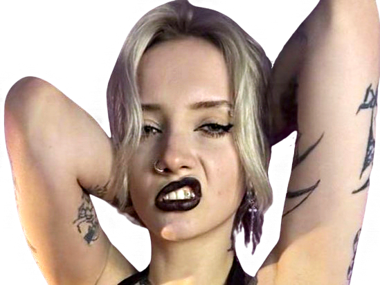 ashleyccrash badass emo gothique goth style piercing tatouage tattoo charme