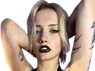 ashleyccrash-badass-emo-gothique-goth-style-piercing-tatouage-tattoo-charme