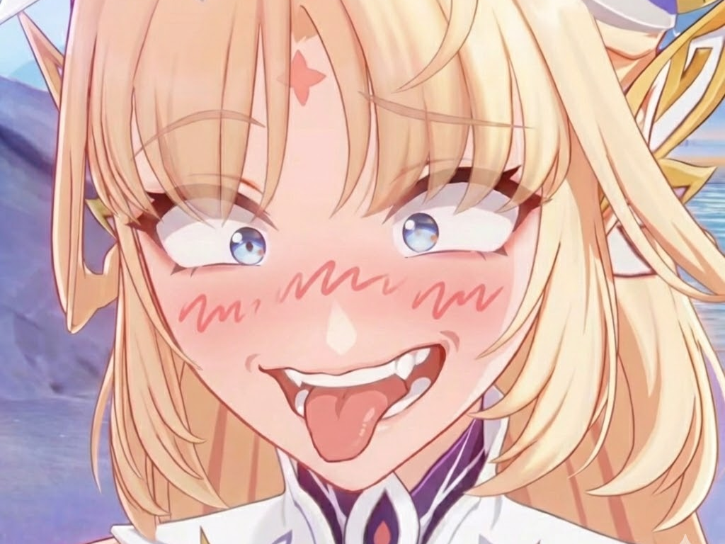 nicole genshin impact pyro perverse langue lewd netorare rouge ange