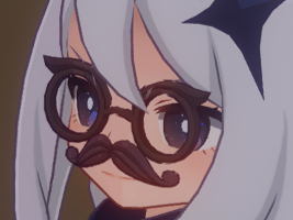 genshin impact paimon hoyo lunettes sherlock enigme moustache fontaine