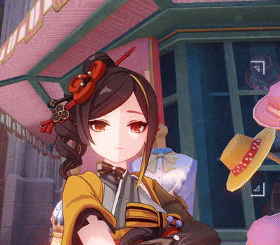 genshin impact liyue zoom dezoom chiori gif daguerreotype