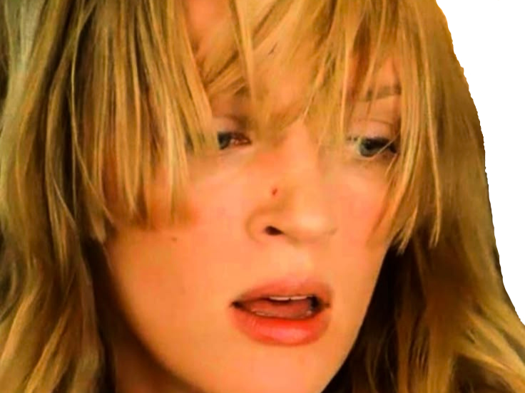uma thurman kill bill beatrix kiddo rose dassonville blonde yeux bleu fic bloop