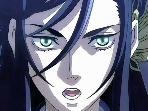 brunhilde record of ragnarok brunehilde cheveux bleu nuit yeux vert broche aile valkyrie fic bloop