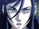 brunhilde-record-of-ragnarok-brunehilde-cheveux-bleu-nuit-yeux-vert-broche-aile-valkyrie-fic-bloop