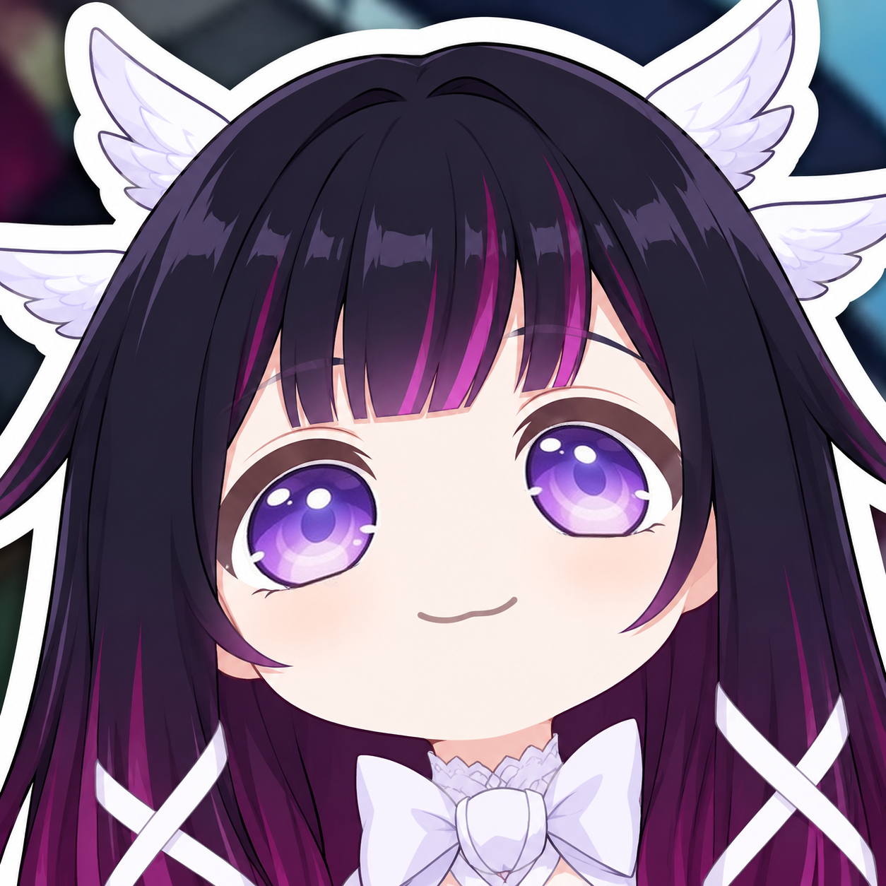 genshin impact nod krai columbina colombina chibi cute yeux ouverts bina cuteness overload