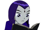 raven-teen-titans-violet-pourpre-dc-comics-demi-demone-trichoporphyree-indigo-livre