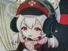 klee-genshin-impact-mondstadt-gamer-gameuse-gaming-casque-micro-degoute